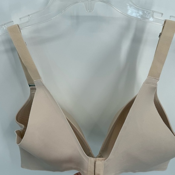 Soma Vanishing Back Full Coverage Bra beige Size 38D Underwire Back Closure - Picture 6 of 6